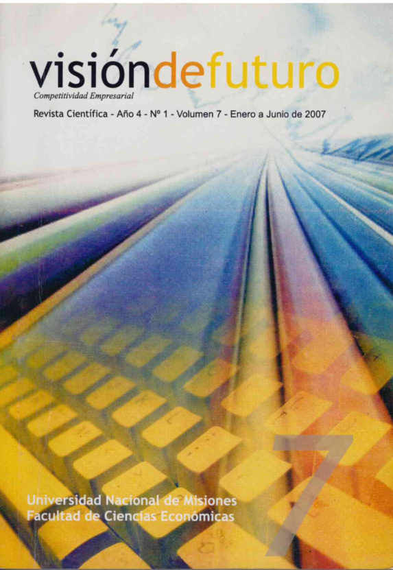 					Ver Vol. 7 Núm. 1 (2007): Enero / Junio
				